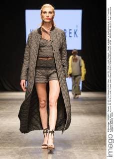 April 21, 2016 - Lodz, Poland - Models are seen at the Kedziorek show on Thursday at Poland Fasion Week, on April 21, 2016, in Lodz, Poland. Lodz Poland  - ZUMAn230