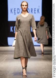 April 21, 2016 - Lodz, Poland - Models are seen at the Kedziorek show on Thursday at Poland Fasion Week, on April 21, 2016, in Lodz, Poland. Lodz Poland  - ZUMAn230