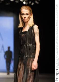 April 21, 2016 - Lodz, Poland - Models are seen at the Wyza show on Thursday at Poland Fasion Week, on April 21, 2016, in Lodz, Poland. Lodz Poland  - ZUMAn230