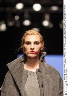 April 21, 2016 - Lodz, Poland - Models are seen at the Kedziorek show on Thursday at Poland Fasion Week, on April 21, 2016, in Lodz, Poland. Lodz Poland  - ZUMAn230