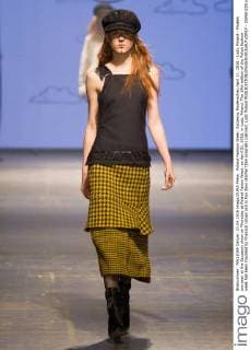 Poland Fashion Week: Szczesny Modenschau April 21, 2016 - Lodz, Poland - Models are seen at the Szczesny show on Thursday at Poland Fasion Week, on April 21, 2016, in Lodz, Poland. The 14th edition of the Polish fashion week has been troubled by financial issues and is two days shorter than originally planned. Lodz Poland  - ZUMAn230