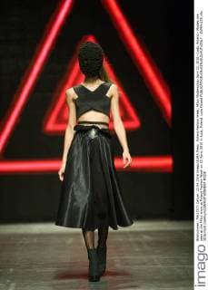 Poland Fashion Week: Milov Modenschau April 22, 2016 - Lodz, Poland - Models are seen at the Milov show at Poland Fashion Week on 22 April, 2016 in Lodz, Poland. Lodz Poland  - ZUMAn230
