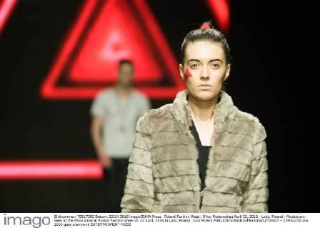Poland Fashion Week: Milov Modenschau April 22, 2016 - Lodz, Poland - Models are seen at the Milov show at Poland Fashion Week on 22 April, 2016 in Lodz, Poland. Lodz Poland  - ZUMAn230