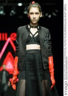 Poland Fashion Week: Milov Modenschau April 22, 2016 - Lodz, Poland - Models are seen at the Milov show at Poland Fashion Week on 22 April, 2016 in Lodz, Poland. Lodz Poland  - ZUMAn230