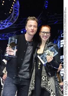 Joris und Stefanie Heinzmann 19. Radio Regenbogen Award Party Verleihung Ehrung Preis Europa-Park Rust Freizeitpark Rust 22. April 2016