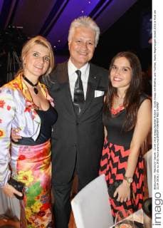 Guido Knopp mit Ehefrau und Tochter, Radio Regenbogen Award 2016 in Rust am 22.04.2016