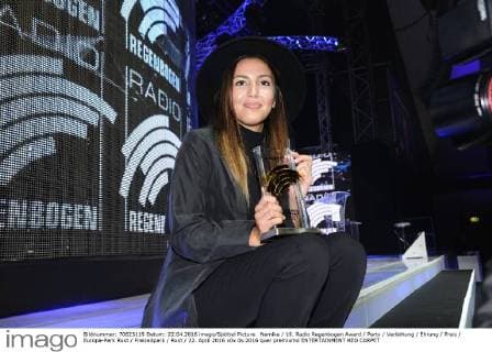 Namika 19. Radio Regenbogen Award Party Verleihung Ehrung Preis Europa-Park Rust Freizeitpark Rust 22. April 2016