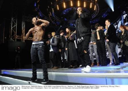 Madcon 19. Radio Regenbogen Award Party Verleihung Ehrung Preis Europa-Park Rust Freizeitpark Rust 22. April 2016