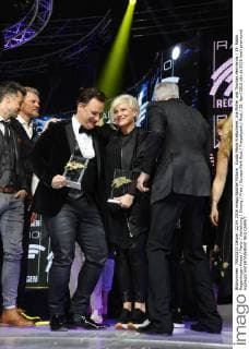 Guido Maria Kretschmer, Ina Müller und Thomas Hermanns 19. Radio Regenbogen Award Party Verleihung Ehrung Preis Europa-Park Rust Freizeitpark Rust 22. April 2016