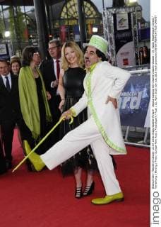Jessica Kastrop mit Charlie Chaplin-Double 19. Radio Regenbogen Award Verleihung Ehrung Preis Europa-Park Rust Freizeitpark Rust 22. April 2016