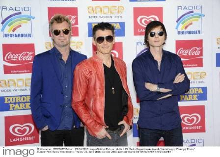 A-Ha 19. Radio Regenbogen Award Verleihung Ehrung Preis Europa-Park Rust Freizeitpark Rust 22. April 2016