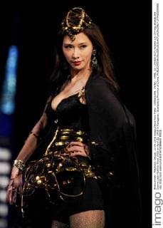 DONGGUAN, CHINA - APRIL 22: (CHINA OUT) Actress Lin Chi-ling attends the Cosmo Lady Fashion Show 2016 on April 22, 2016 in Dongguan, Guangdong Province of China.  CFP483296982