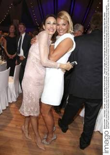 Dagmar Kögel und Franziska van Almsick bei der Aftershow Party des Radio Regenbogen Award 2016 im Europa-Park Confertainment Center. Rust, 22.04.2016 Foto:xS.xGabschx xFuturexImage