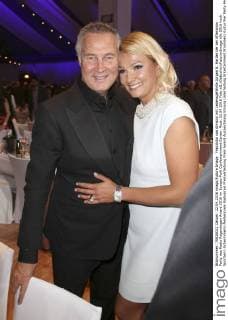 Franziska van Almsick mit Lebensgefährte Jürgen B. Harder bei der Aftershow Party des Radio Regenbogen Award 2016 im Europa-Park Confertainment Center. Rust, 22.04.2016 Foto:xS.xGabschx xFuturexImage