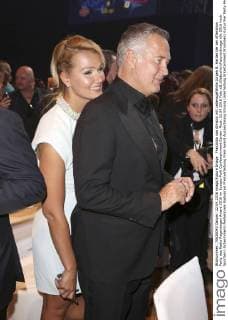 Franziska van Almsick mit Lebensgefährte Jürgen B. Harder bei der Aftershow Party des Radio Regenbogen Award 2016 im Europa-Park Confertainment Center. Rust, 22.04.2016 Foto:xS.xGabschx xFuturexImage
