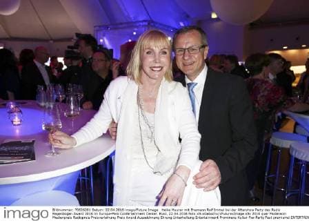 Heike Maurer mit Ehemann Ralf Immel bei der Aftershow Party des Radio Regenbogen Award 2016 im Europa-Park Confertainment Center. Rust, 22.04.2016 Foto:xS.xGabschx xFuturexImage