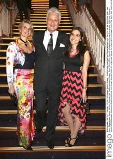 Guido Knopp mit Ehefrau Gabriella Knopp und Tochter bei der Aftershow Party des Radio Regenbogen Award 2016 im Europa-Park Confertainment Center. Rust, 22.04.2016 Foto:xS.xGabschx xFuturexImage