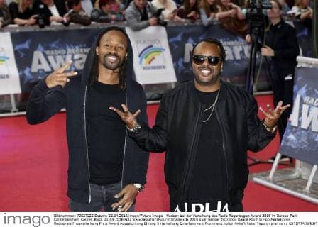 Madcon bei der Verleihung des Radio Regenbogen Award 2016 im Europa-Park Confertainment Center. Rust, 22.04.2016 Foto:xS.xGabschx xFuturexImage