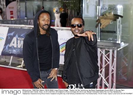 Madcon bei der Verleihung des Radio Regenbogen Award 2016 im Europa-Park Confertainment Center. Rust, 22.04.2016 Foto:xS.xGabschx xFuturexImage