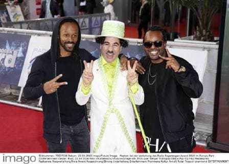 Madcon bei der Verleihung des Radio Regenbogen Award 2016 im Europa-Park Confertainment Center. Rust, 22.04.2016 Foto:xS.xGabschx xFuturexImage