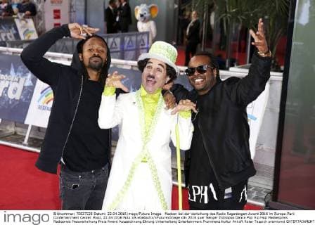 Madcon bei der Verleihung des Radio Regenbogen Award 2016 im Europa-Park Confertainment Center. Rust, 22.04.2016 Foto:xS.xGabschx xFuturexImage