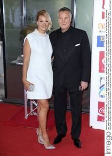 Franziska van Almsick und Lebensgefährte Jürgen B. Harder bei der Verleihung des Radio Regenbogen Award 2016 im Europa-Park Confertainment Center. Rust, 22.04.2016 Foto:xS.xGabschx xFuturexImage