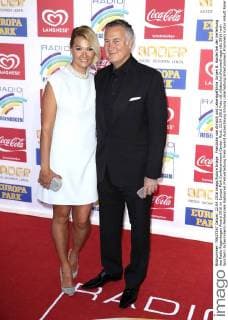 Franziska van Almsick und Lebensgefährte Jürgen B. Harder bei der Verleihung des Radio Regenbogen Award 2016 im Europa-Park Confertainment Center. Rust, 22.04.2016 Foto:xS.xGabschx xFuturexImage