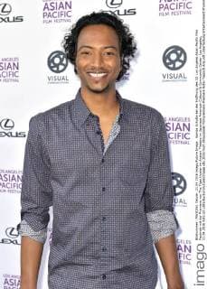 Samba Schutte bei der Eröffnung des 32. Los Angeles Asian Pacific Film Festivals mit der Premiere von The Tiger Hunter im Aratani Theatre im Japanese American Cultural & Community Center. Los Angeles, 21.04.2016 Foto:xD.xStarbuckx xFuturexImage