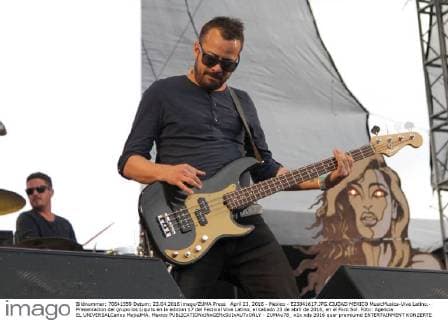 April 23, 2016 - Mexico - E23041617.JPG.CIUDAD MEXICO MusicMusica-Vive Latino.- Presentacion del grupo los Liquits en la edicion 17 del Festival Vive Latino, el sabado 23 de abril de 2016, en el Foro Sol. Foto: Agencia EL UNIVERSALCarlos MejiaJMA. Mexico  - ZUMAu78_