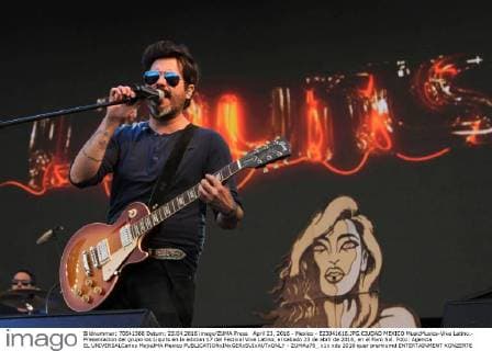 April 23, 2016 - Mexico - E23041616.JPG.CIUDAD MEXICO MusicMusica-Vive Latino.- Presentacion del grupo los Liquits en la edicion 17 del Festival Vive Latino, el sabado 23 de abril de 2016, en el Foro Sol. Foto: Agencia EL UNIVERSALCarlos MejiaJMA Mexico  - ZUMAu78_