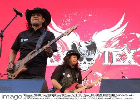 April 23, 2016 - Mexico - E23041624.JPG.CIUDAD MEXICO MusicMusica-Vive Latino.- La agrupacion Tex Tex en la edicion 17 del Festival Vive Latino, el sabado 23 de abril de 2016, en el Foro Sol. Foto: Agencia EL UNIVERSALCarlos MejiaJMA. Mexico  - ZUMAu78_