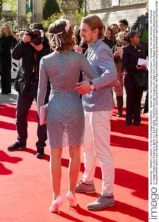 Isabell Horn mit Freund Jens Ackermann - Premiere Tanz der Vampire - Das Musical im Stage Theater des Westens in Berlin am 24.04.2016. Premiere Tanz der Vampire