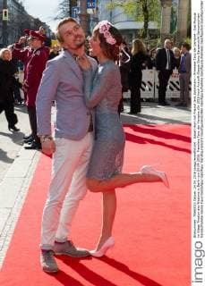 Isabell Horn mit Freund Jens Ackermann - Premiere Tanz der Vampire - Das Musical im Stage Theater des Westens in Berlin am 24.04.2016. Premiere Tanz der Vampire