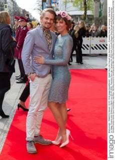 Isabell Horn mit Freund Jens Ackermann - Premiere Tanz der Vampire - Das Musical im Stage Theater des Westens in Berlin am 24.04.2016. Premiere Tanz der Vampire