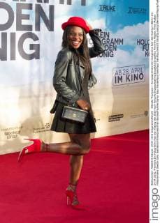Nikeata Thompson - Europapremiere Ein Hologramm fuer den Koenig in Berlin am 24.04.2016. Premiere Ein Hologramm fuer den Koenig