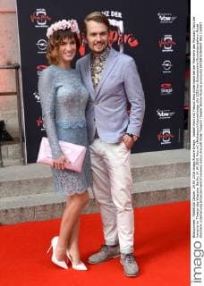 Isabell Horn mit Freund Jens Ackermann bei der Premiere des Musicals Tanz der Vampire im Theater des Westens. Berlin, 24.04.2016 Foto:xC.xNiehausx xFuturexImage