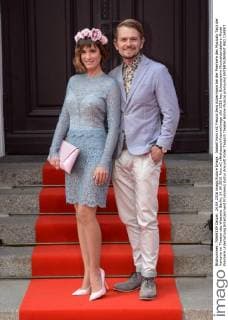 Isabell Horn mit Freund Jens Ackermann bei der Premiere des Musicals Tanz der Vampire im Theater des Westens. Berlin, 24.04.2016 Foto:xC.xNiehausx xFuturexImage