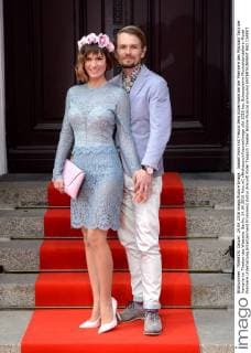 Isabell Horn mit Freund Jens Ackermann bei der Premiere des Musicals Tanz der Vampire im Theater des Westens. Berlin, 24.04.2016 Foto:xC.xNiehausx xFuturexImage