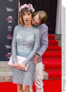 Isabell Horn mit Freund Jens Ackermann bei der Premiere des Musicals Tanz der Vampire im Theater des Westens. Berlin, 24.04.2016 Foto:xK.xWernerx xFuturexImage