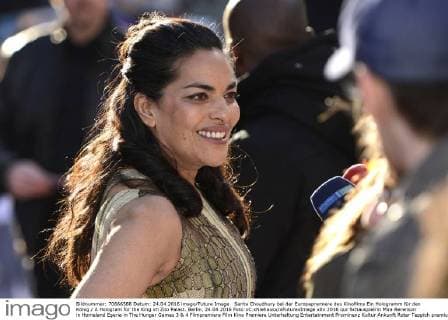 Sarita Choudhury bei der Europapremiere des Kinofilms Ein Hologramm für den König A Hologram for the King im Zoo Palast. Berlin, 24.04.2016 Foto:xC.xNiehausx xFuturexImage