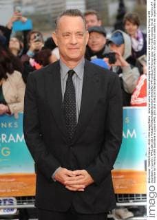 American actor Tom Hanks attending the UK Premiere of A Hologram For The King at BFI Southbank, in London. APRIL 25th 2016  PTYx161123