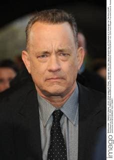 American actor Tom Hanks attends the UK Premiere of A Hologram For The King at BFI Southbank on April 25, 2016.  LON20160425202 PAULxTREADWAY