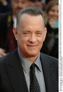 American actor Tom Hanks attends the UK Premiere of A Hologram For The King at BFI Southbank on April 25, 2016.  LON20160425204 PAULxTREADWAY