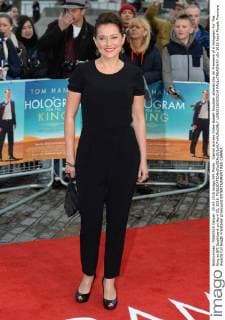 Danish actress Sidse Babett Knudsen attends the UK Premiere of A Hologram For The King at BFI Southbank on April 25, 2016.  LON20160425214 PAULxTREADWAY