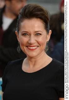 Danish actress Sidse Babett Knudsen attends the UK Premiere of A Hologram For The King at BFI Southbank on April 25, 2016.  LON20160425217 PAULxTREADWAY