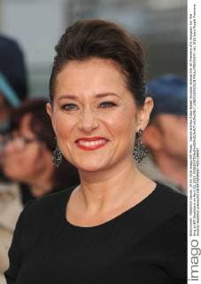 Danish actress Sidse Babett Knudsen attends the UK Premiere of A Hologram For The King at BFI Southbank on April 25, 2016.  LON20160425218 PAULxTREADWAY