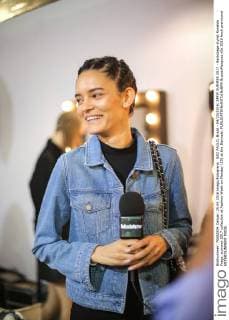 SAO PAULO, Brazil - 04 25 2016: SPFW SUMMER 2017 - Backstage stylist Ronaldo Fraga. summer 2017 collection at Fashion Week on Monday (25) at the Biennale.  BrunaxMarques