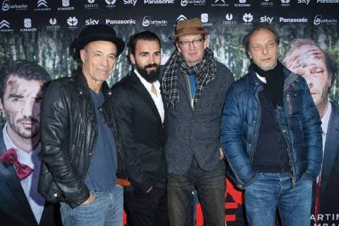 Heiner Lauterbach, Blerim Destani, Nikolai Muellerschoen, Martin Brambach, Filmpremiere Frauen am Sendlinger Tor Kino in Muenchen am 25.04.2016