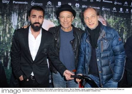 Blerim Destani, Heiner Lauterbach, Martin Brambach, Filmpremiere Frauen am Sendlinger Tor Kino in Muenchen am 25.04.2016