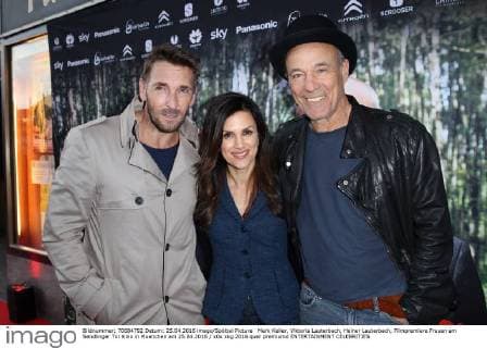 Mark Keller, Viktoria Lauterbach, Heiner Lauterbach, Filmpremiere Frauen am Sendlinger Tor Kino in Muenchen am 25.04.2016